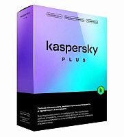 Антивирус Kaspersky Plus + Who Calls, Base, Box, (Базовая, коробка), 1 год, на 3 ПК, [KL1050RBCFS]