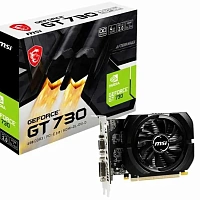 Видеокарта MSI NVIDIA GeForce GT 730 N730K-4GD3/OCV1, 4ГБ DDR3, OC