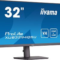 Монитор 32" Iiyama ProLite XUB3294QSU-B1, 2560x1440, VA, черный