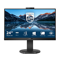 Монитор Philips 243B9H 23.8", черный [243B9H 00/01]