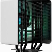 Устройство охлаждения(кулер) Aerocool APNX AP1 ARGB WHITE Soc-AM5/AM4/1151/1200/2066/1700 4-pin 16-3