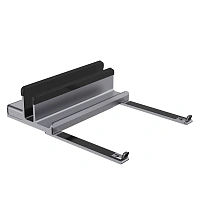 Док-станция подставка для ноутбука Lyambda Aluminum LIN-06 Gray, 6 в 1 Type-C /Usb 3.0/RJ45/Hdmi 