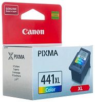 Картридж Canon CL-441XL, трехцветный (оригинальный, 15мл, 400 стр.(увеличенной емкости)