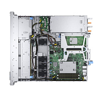 Сервер Dell PowerEdge R240, 210-AQQE-2 (1xE-2124, 1x8Gb x4 1x1Tb 7.2K 3.5" SATA, RW, 1G 2P, 1x250W)