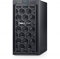 Сервер Dell PowerEdge T140, T140-4713 (1xE-2124, 1x16Gb, UD x4,  1x1Tb 7.2K 3.5", RW H330 FH iD9Ex, 