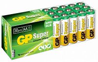 Батарейка алкалиновая GP Super Alkaline 15A LR6 AA [GP 15A-B30], упаковка 30 шт