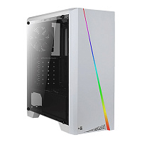 Корпус AEROCOOL Cylon, Midi-Tower, без БП, белый