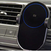 Автомобильное зарядное устройство Xiaomi Mi 20W Wireless Car Charger, USB-C, USB, черный [GDS4127GL]