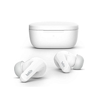 Наушники беспроводные Belkin Soundform Flow Noise Cancelling Earbuds [AUC006BTWH], белый