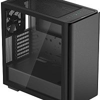 Корпус ATX DeepCool CK500, Midi-Tower, без БП, черный [r-ck500-bknne2-g-1]