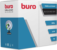 Кабель сетевой Buro BU-CCA-050-GRN UTP 305м зеленый 