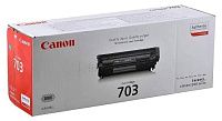 Тонер-картридж Canon 703 черный, оригинальный, 2000 стр.