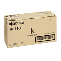 Тонер-картридж Kyocera TK-1160 черный, оригинальный, 7200 стр.