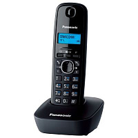 Радиотелефон Panasonic KX-TG1611RUH, DECT, черный