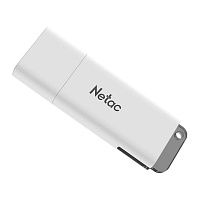 Флеш накопитель 64GB Netac U185 [NT03U185N-064G-20WH], USB2.0, белый