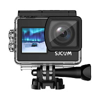 Экшн камера SJCam SJ4000 черная с креплением Ultra HD 4K