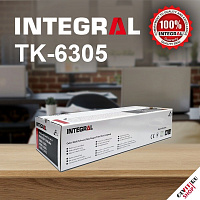 Тонер-картридж Integral TK-6305 черный, для Kyocera (совместимый, с чипом, 35000 стр.)