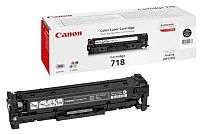 Тонер-картридж Canon 718 BK черный (оригинальный, 3400 стр.)