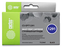 Картридж Cactus CS-EPT1291 черный (15мл) для Epson Stylus Office B42/BX305/BX305F/BX320/BX525/BX625/