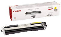 Тонер-картридж Canon 729 Y желтый (оригинальный, 1000 стр.)