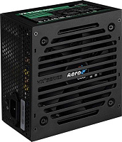 Блок питания AEROCOOL VX-600 PLUS, 600Вт, 120мм, черный