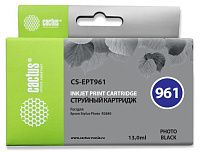 Картридж Cactus CS-EPT961 фото черный (13мл) для Epson Stylus Photo R2880