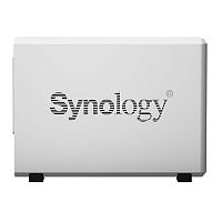 Сетевой накопитель Synology DS220j на 2 диска, без HDD