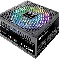 Блок питания Thermaltake Toughpower iRGB Plus, 850Вт, 140мм, черный, retail [PS-TPI-0850F3FDGE-1]