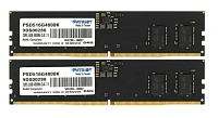 Оперативная память Patriot Signature PSD516G4800K DDR5 - 2x 8ГБ 4800МГц, DIMM