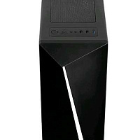 Корпус AEROCOOL Shard A-BK-v, Midi-Tower, без БП, черный [accm-pv14012.11]