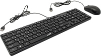Комплект Genius SlimStar C126, чёрный, USB, клавиатура+мышь [31330007402]