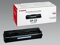 Тонер-картридж Canon EP-22 черный, оригинальный, 2500 стр.