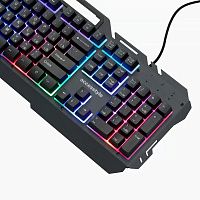 Клавиатура игровая Accesstyle проводная [K203M-GCL Black]