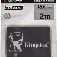 SSD накопитель Kingston KC600 SKC600/2048G 2ТБ, 2.5", SATA III, SATA