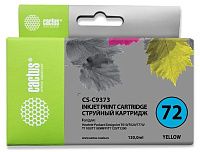 Картридж Cactus CS-C9373 №72 фото желтый (130мл) для HP DJ T610/T620/T770/T1100/T1100/T1120/T1200