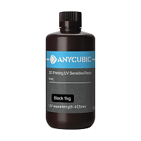 Фотополимерная смола Anycubic Basic, черная, 1 кг