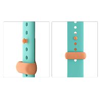 Ремешок силиконовый для Redmi Watch 3 Silicone Strap [BHR6937GL], голубой