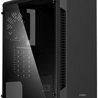 Корпус ATX Zalman S3 TG, Midi-Tower, без БП, черный [s3 tg black]