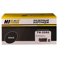 Тонер-картридж Hi-Black TN-2080 черный, для Brother (совместимый, 1200 стр, без чипа) 