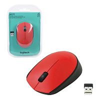 Мышь беспроводная Logitech M171 Red [910-004645/910-004641]