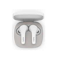 Наушники беспроводные Belkin Soundform Flow Noise Cancelling Earbuds [AUC006BTWH], белый