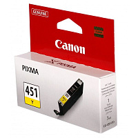 Картридж Canon CLI-451XLY желтый (оригинальный)