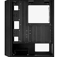 Корпус ATX Aerocool Hive-G-BK-v2, Midi-Tower, без БП, черный [accm-pv27043.11]