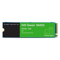 SSD накопитель 500Gb WD Green SN350 WDS500G2G0C, M.2 2280, NVMe