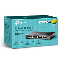 Коммутатор TP-LINK TL-SG108E (управляемый, 8*1000Base-T(Gigabit Ethernet)