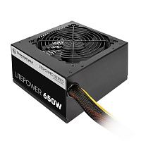 Блок питания Thermaltake LT-650P, 650Вт, 120мм, черный, retail [ps-ltp-0650npcneu-2]