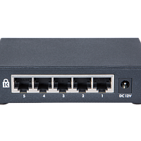 Коммутатор HPE OfficeConnect 1420, (неуправляемый,  порты 5*1000Base-T(Gigabit Ethernet)