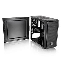 Корпус mATX THERMALTAKE Versa H15 [CA-1D4-00S1NN-00] (Micro-Tower, без БП, черный)