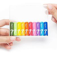 Батарейки Xiaomi AAA Rainbow Batteries, упаковка 10 шт