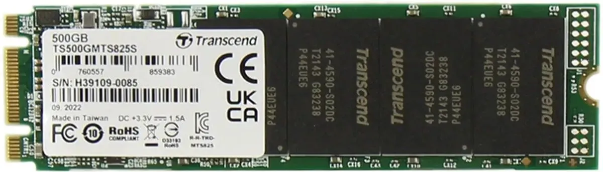 Накопитель SSD 500GB Transcend TS500GMTS825S SATA III 825S M.2 2280